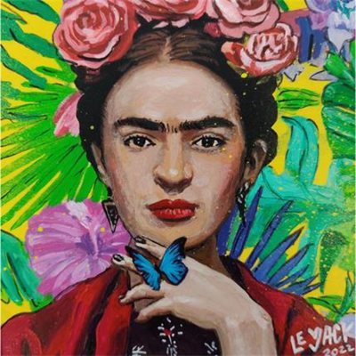 Tableau de Frida Kahlo, Carré d'artistes